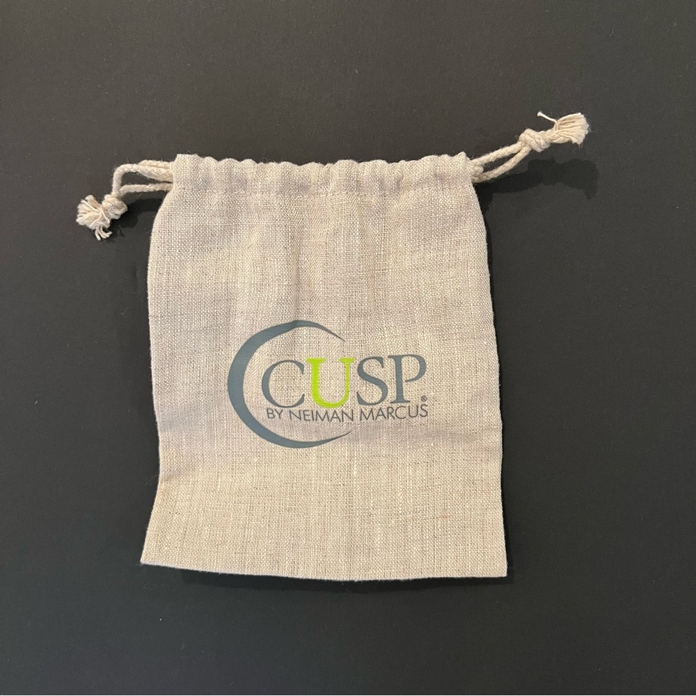 CUSP by Neiman Marcus Linen Jewelry Pouch